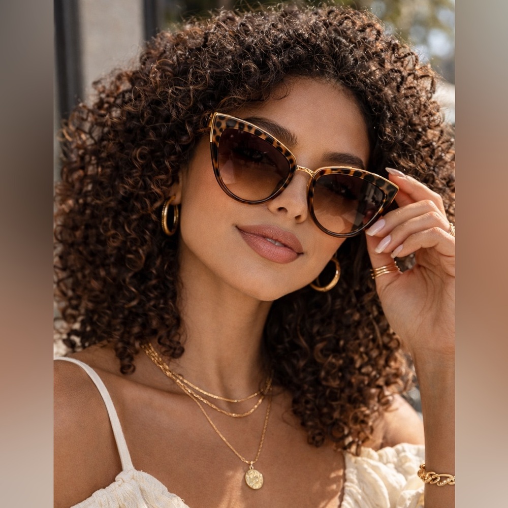 ☀️☀️Stylish Leopard Print UV Protection Sunglasses